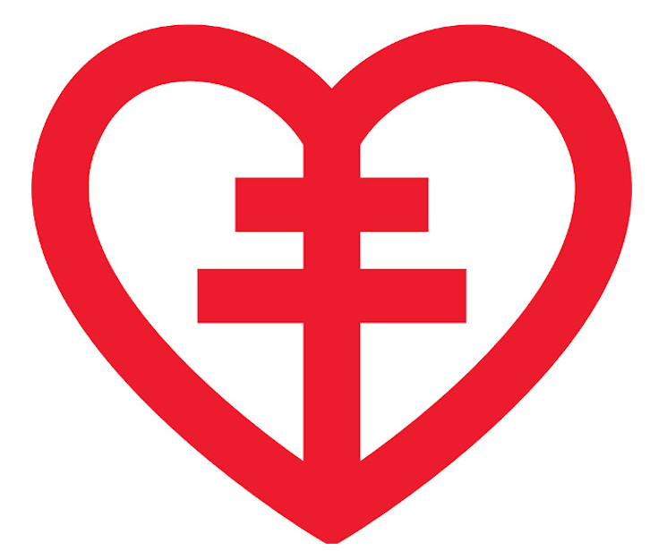 Logo for 'Hjärt-Lungfonden'