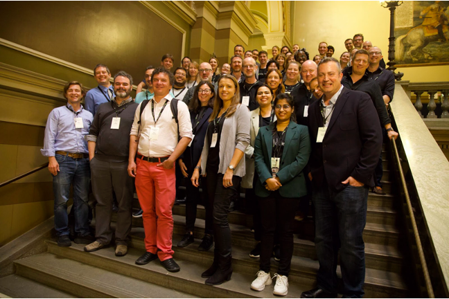 Group photo of Research Software Funders Workshop 2024